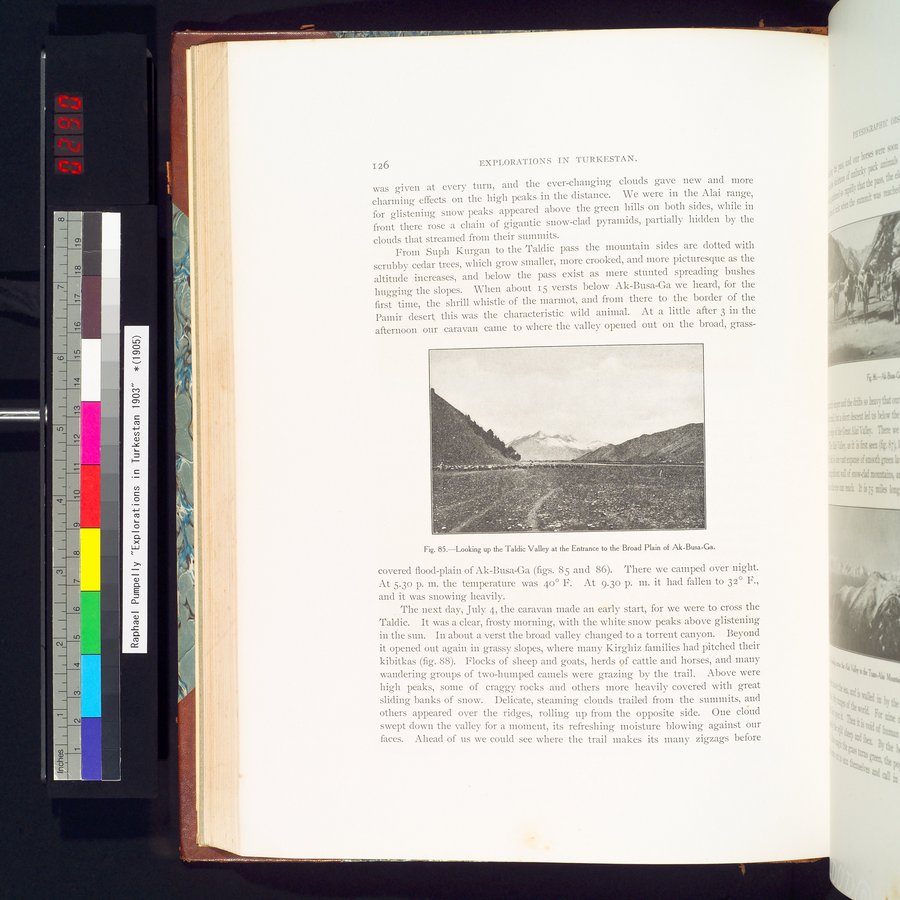 Explorations in Turkestan 1903 : vol.1 / 150 ページ（カラー画像）