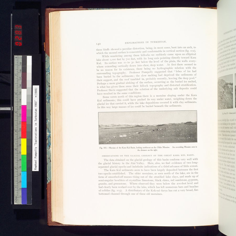 Explorations in Turkestan 1903 : vol.1 / 166 ページ（カラー画像）