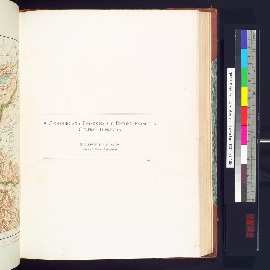 Explorations in Turkestan 1903 : vol.1 / 187 ページ（カラー画像）