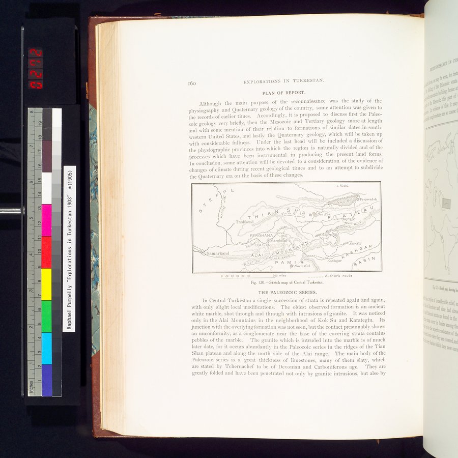 Explorations in Turkestan 1903 : vol.1 / 190 ページ（カラー画像）