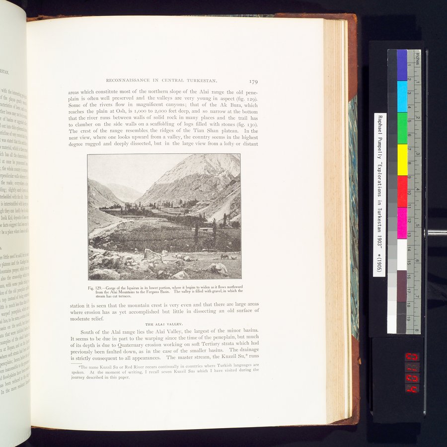 Explorations in Turkestan 1903 : vol.1 / 209 ページ（カラー画像）