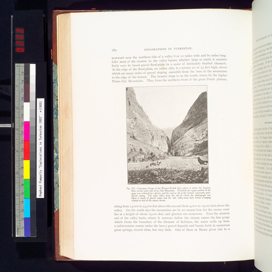 Explorations in Turkestan 1903 : vol.1 / 210 ページ（カラー画像）