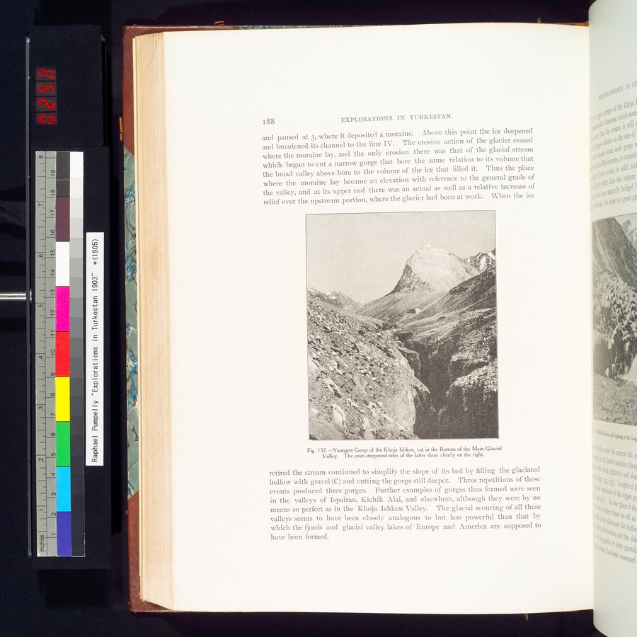 Explorations in Turkestan 1903 : vol.1 / 218 ページ（カラー画像）