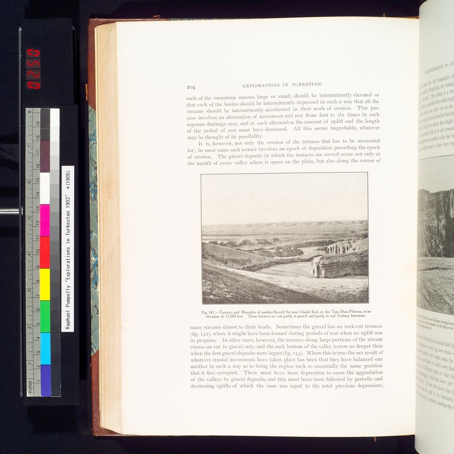 Explorations in Turkestan 1903 : vol.1 / 234 ページ（カラー画像）