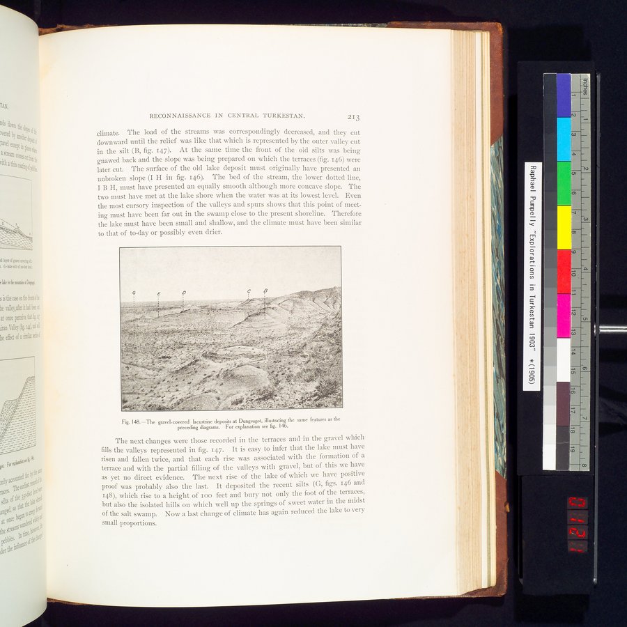 Explorations in Turkestan 1903 : vol.1 / 243 ページ（カラー画像）