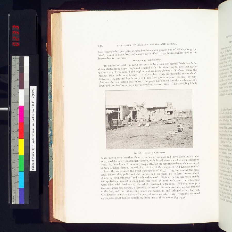 Explorations in Turkestan 1903 : vol.1 / 268 ページ（カラー画像）