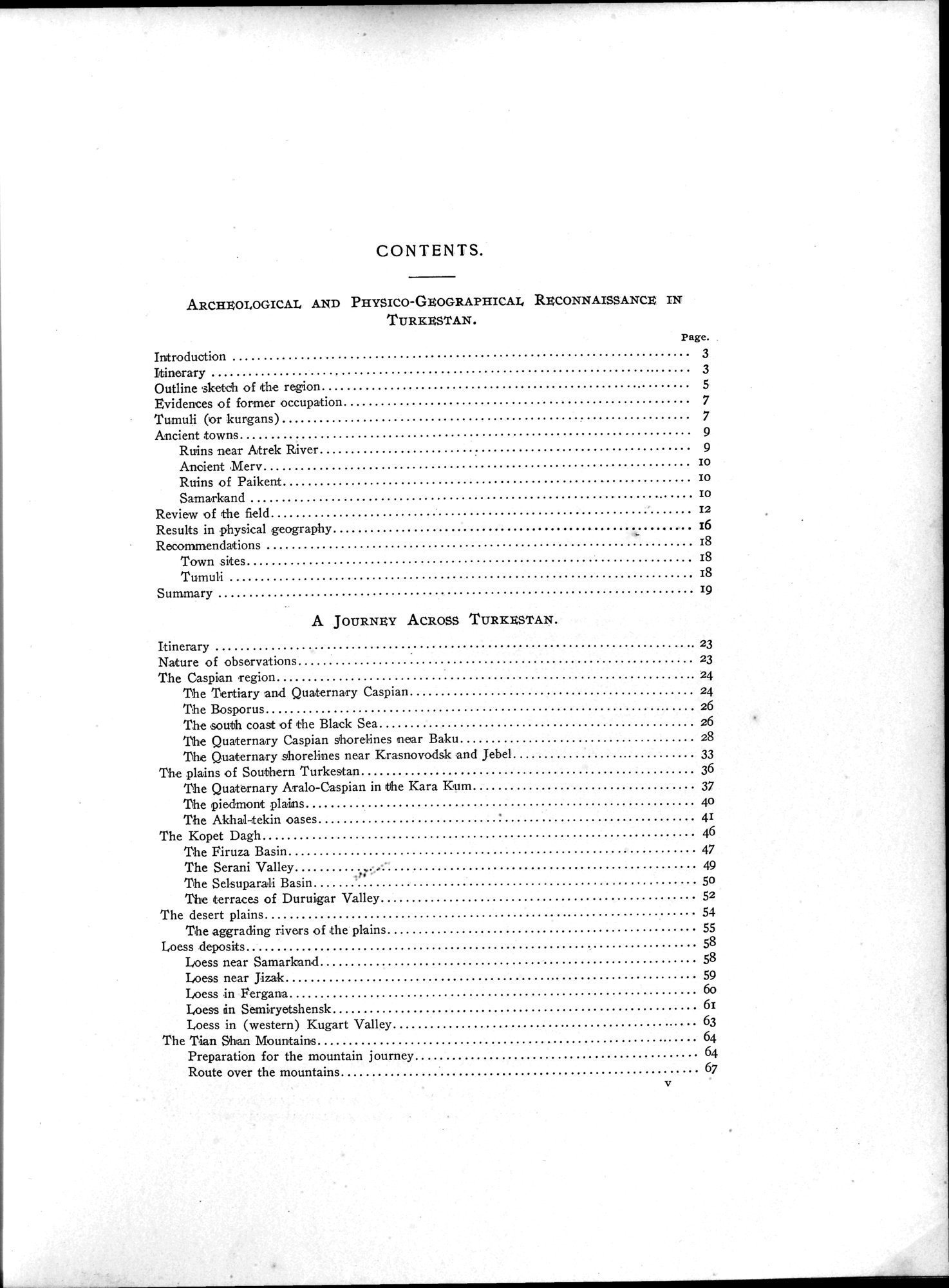 Explorations in Turkestan 1903 : vol.1 / 15 ページ（白黒高解像度画像）