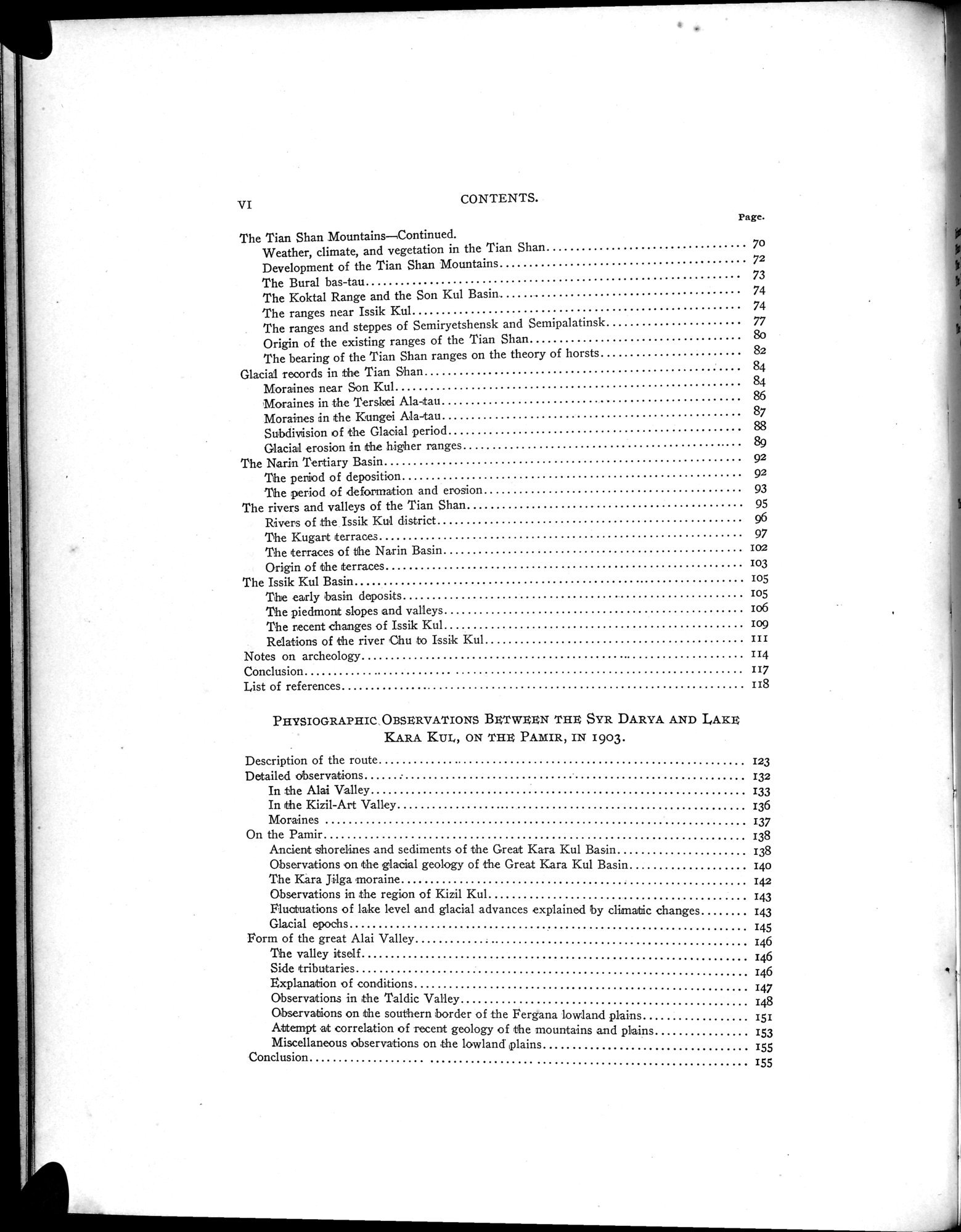 Explorations in Turkestan 1903 : vol.1 / 16 ページ（白黒高解像度画像）