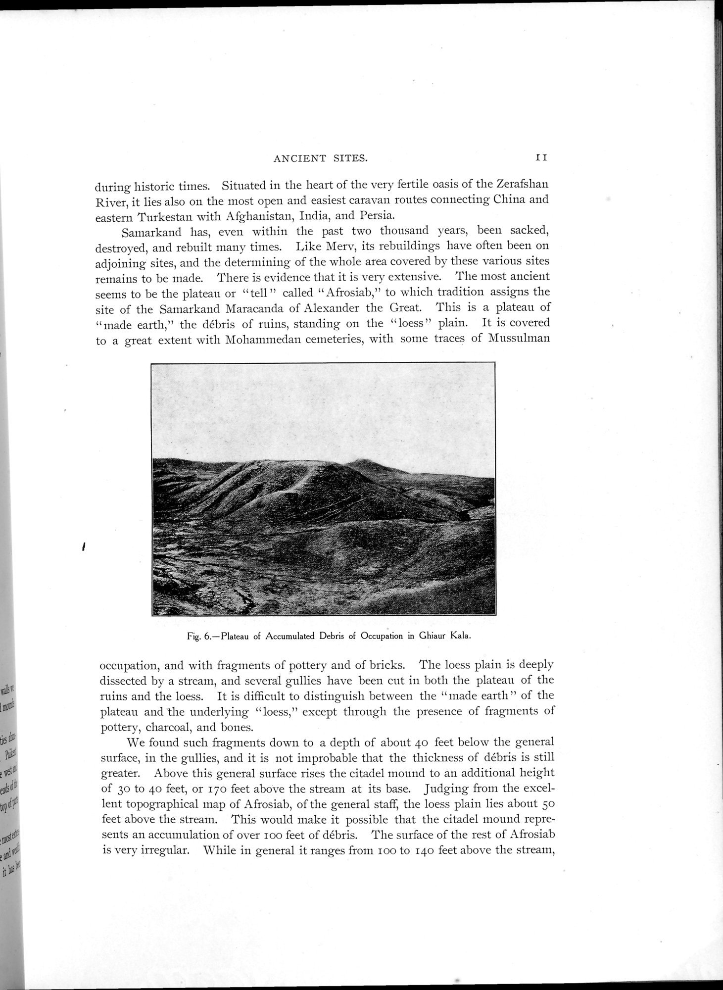 Explorations in Turkestan 1903 : vol.1 / 35 ページ（白黒高解像度画像）
