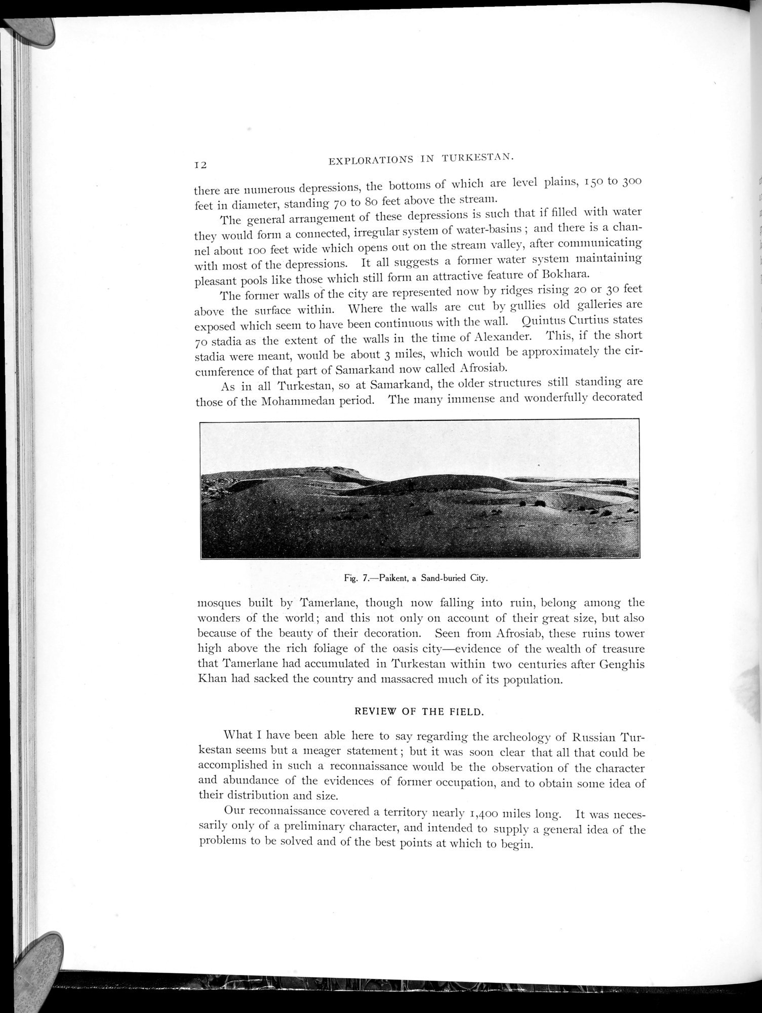 Explorations in Turkestan 1903 : vol.1 / 36 ページ（白黒高解像度画像）