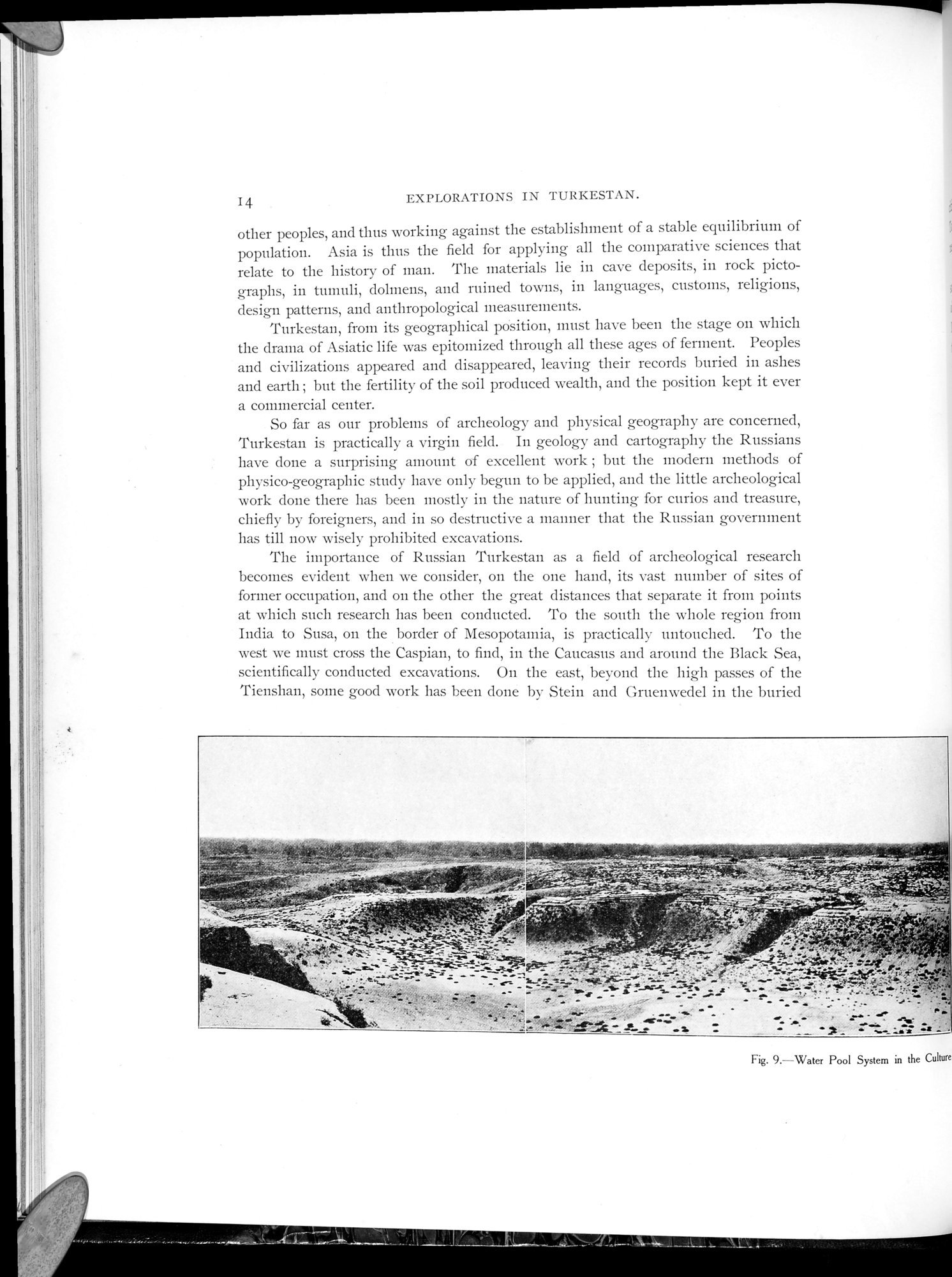 Explorations in Turkestan 1903 : vol.1 / 38 ページ（白黒高解像度画像）