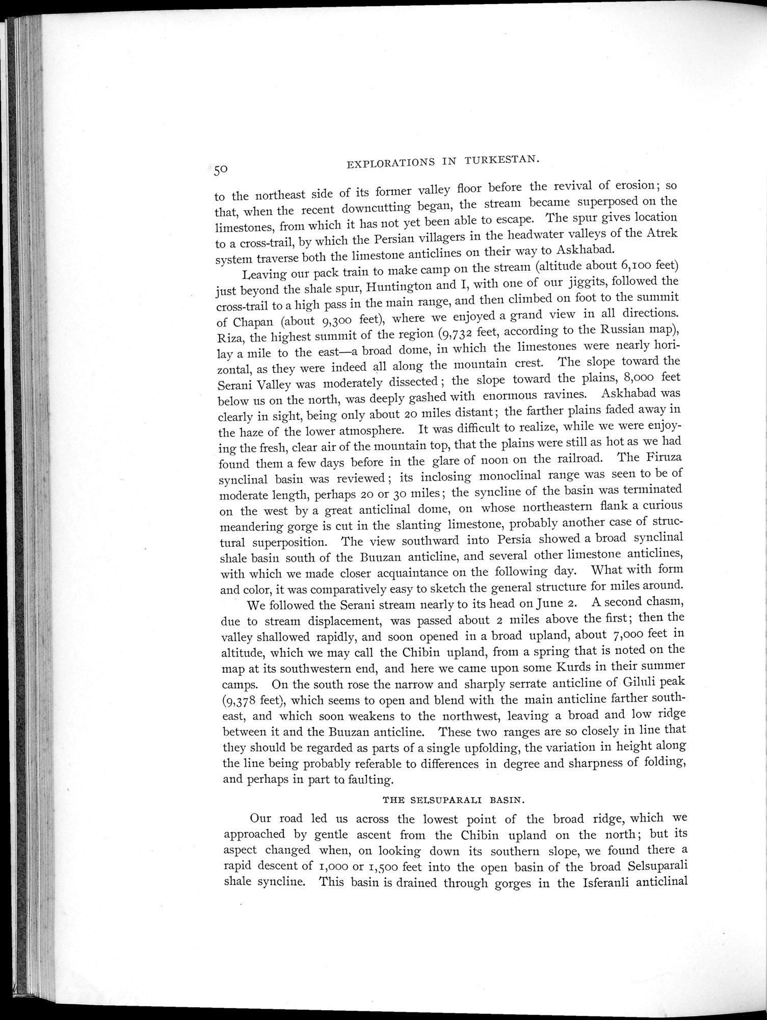 Explorations in Turkestan 1903 : vol.1 / 74 ページ（白黒高解像度画像）