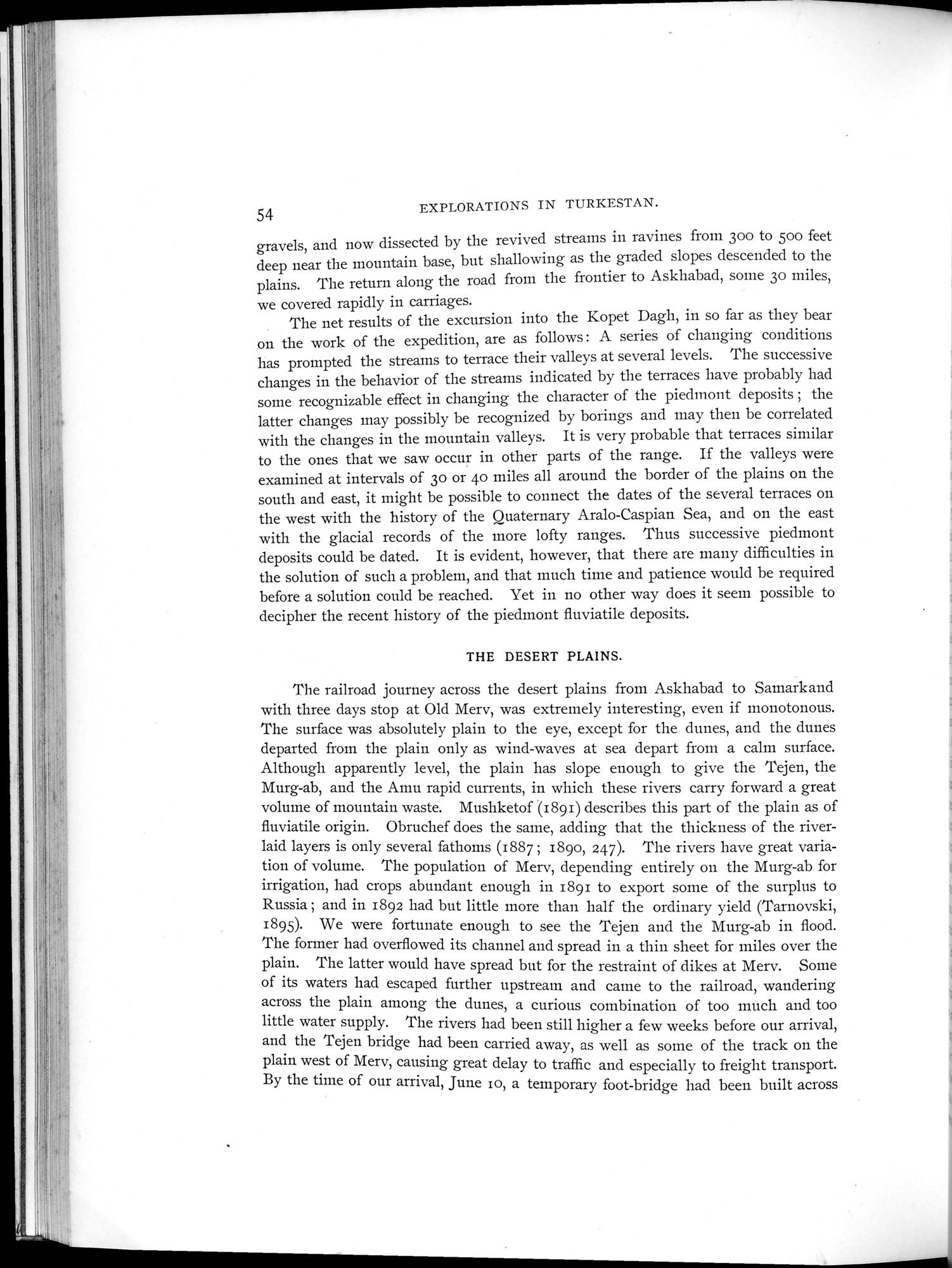 Explorations in Turkestan 1903 : vol.1 / 78 ページ（白黒高解像度画像）