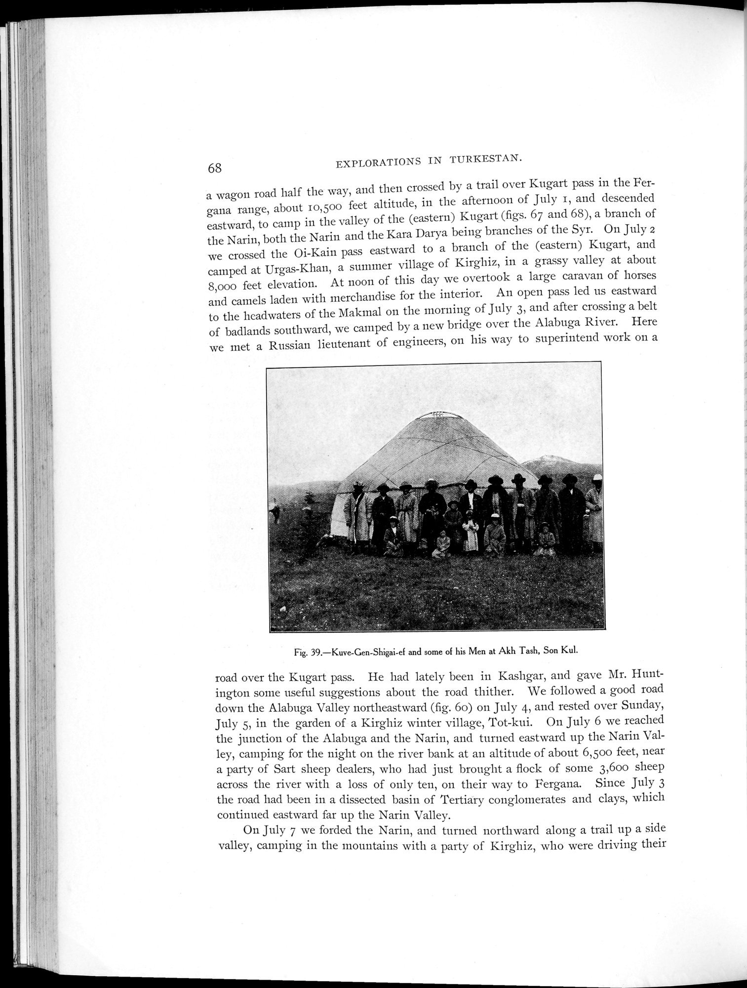 Explorations in Turkestan 1903 : vol.1 / 92 ページ（白黒高解像度画像）