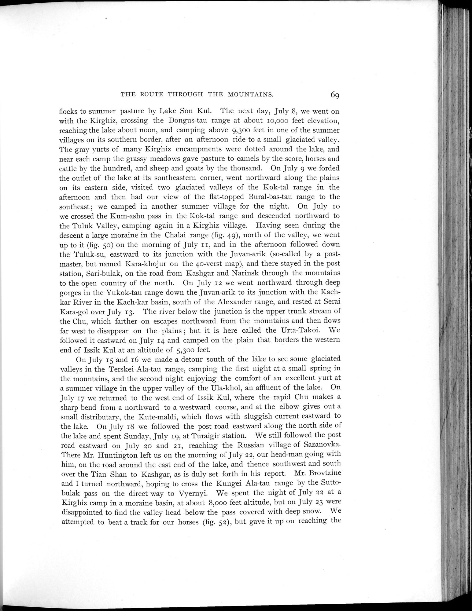 Explorations in Turkestan 1903 : vol.1 / 93 ページ（白黒高解像度画像）