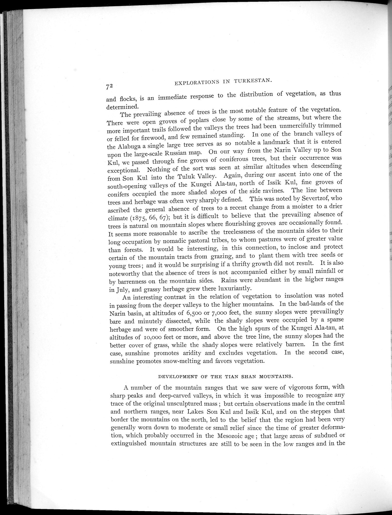 Explorations in Turkestan 1903 : vol.1 / 96 ページ（白黒高解像度画像）