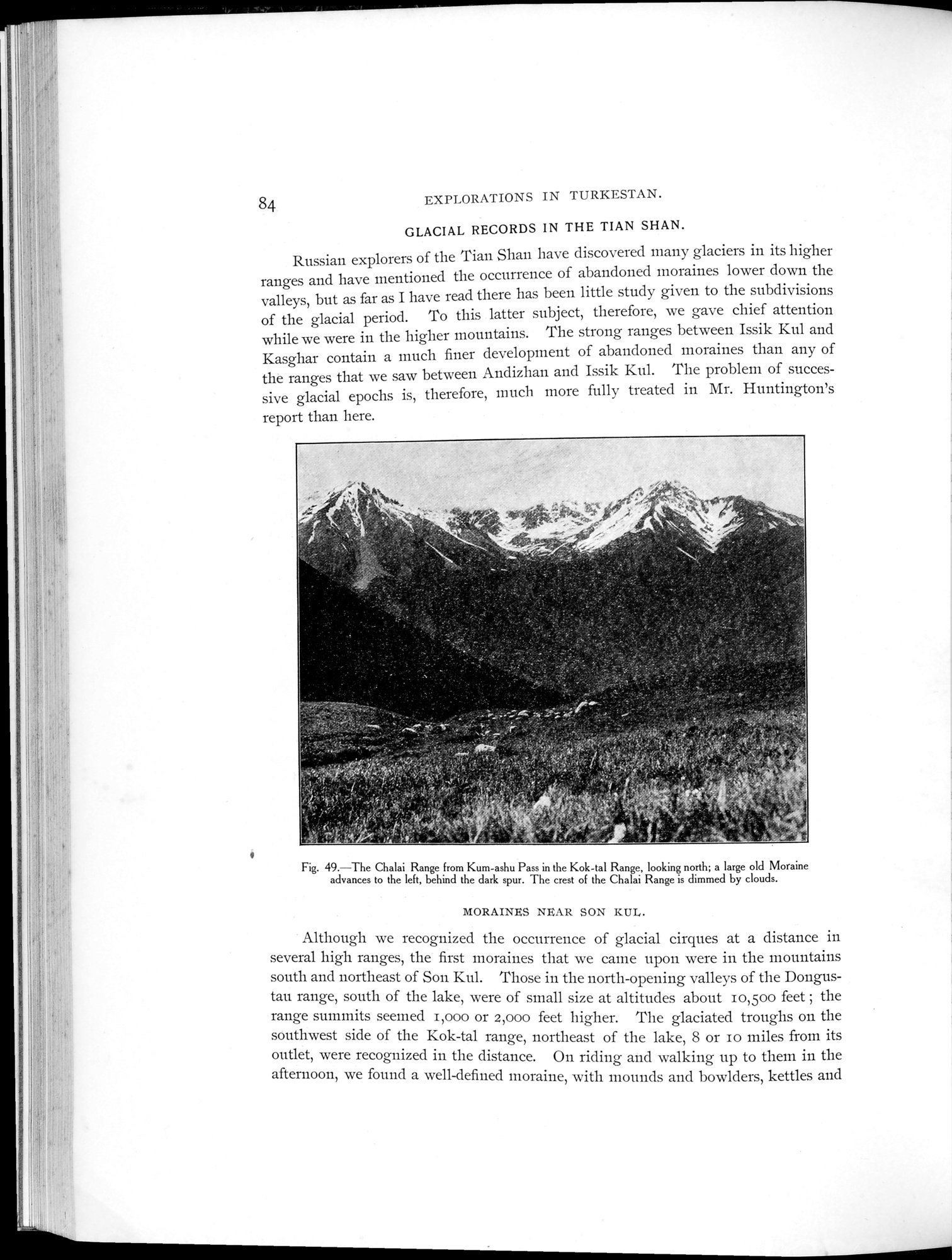 Explorations in Turkestan 1903 : vol.1 / 108 ページ（白黒高解像度画像）