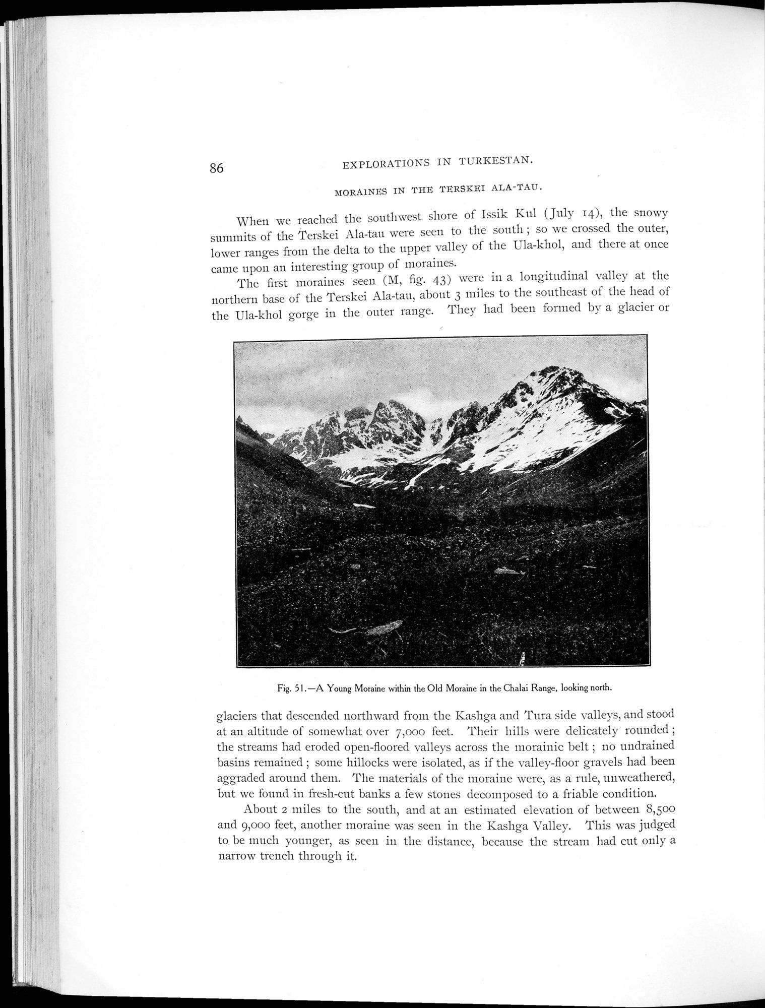 Explorations in Turkestan 1903 : vol.1 / 110 ページ（白黒高解像度画像）