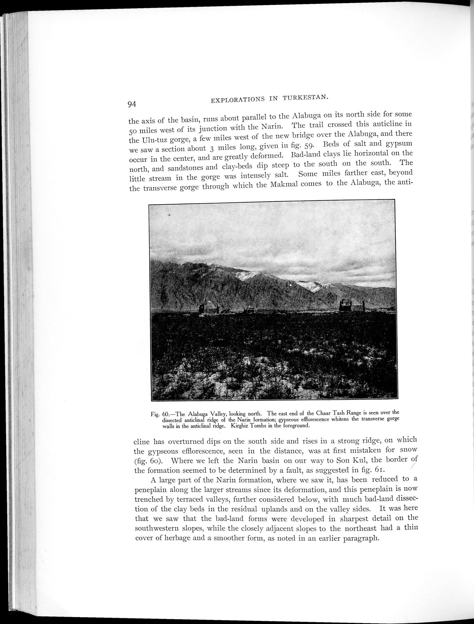 Explorations in Turkestan 1903 : vol.1 / 118 ページ（白黒高解像度画像）