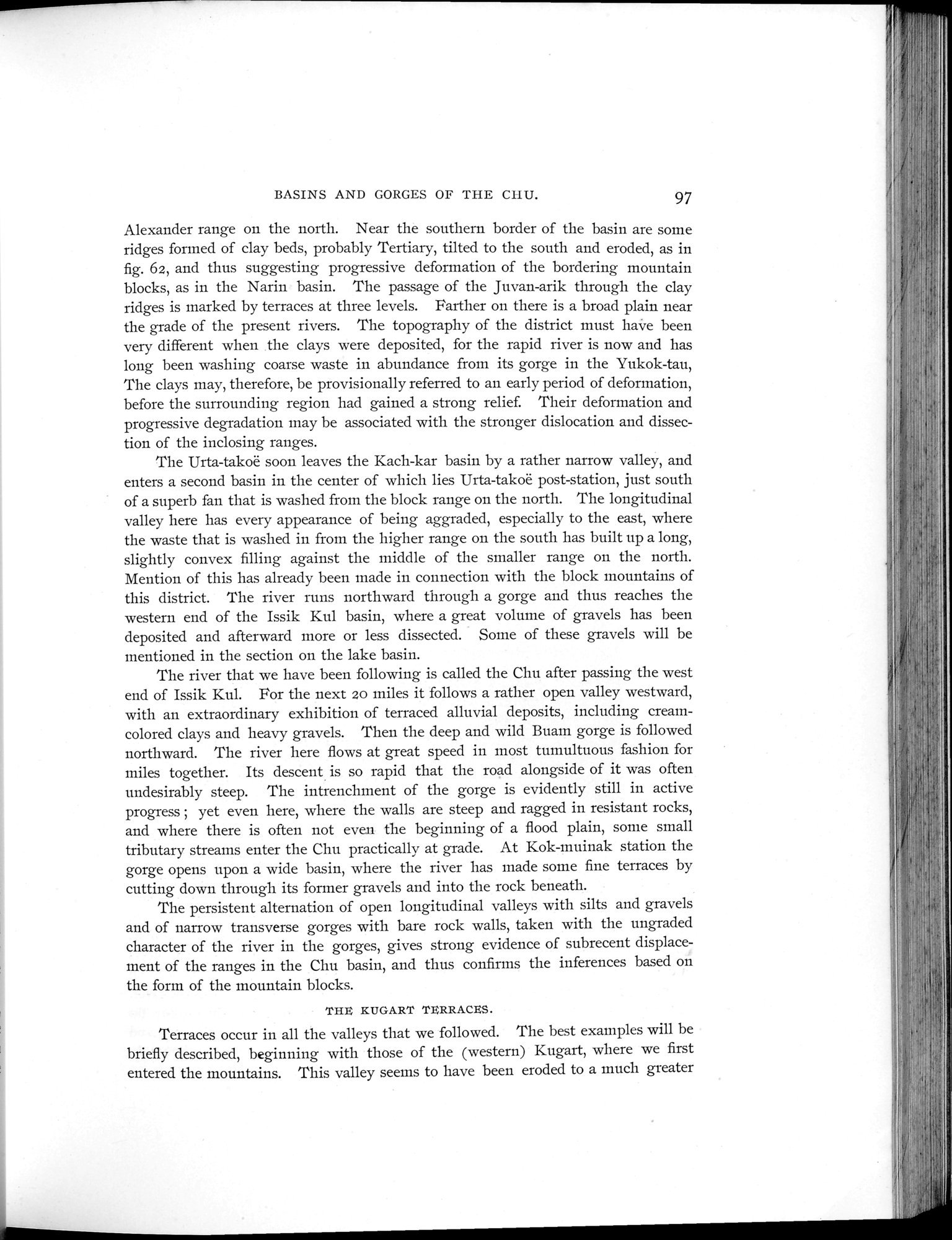 Explorations in Turkestan 1903 : vol.1 / 121 ページ（白黒高解像度画像）