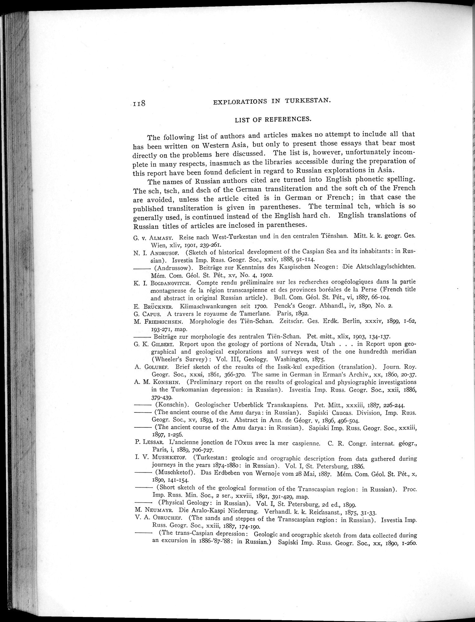 Explorations in Turkestan 1903 : vol.1 / 142 ページ（白黒高解像度画像）