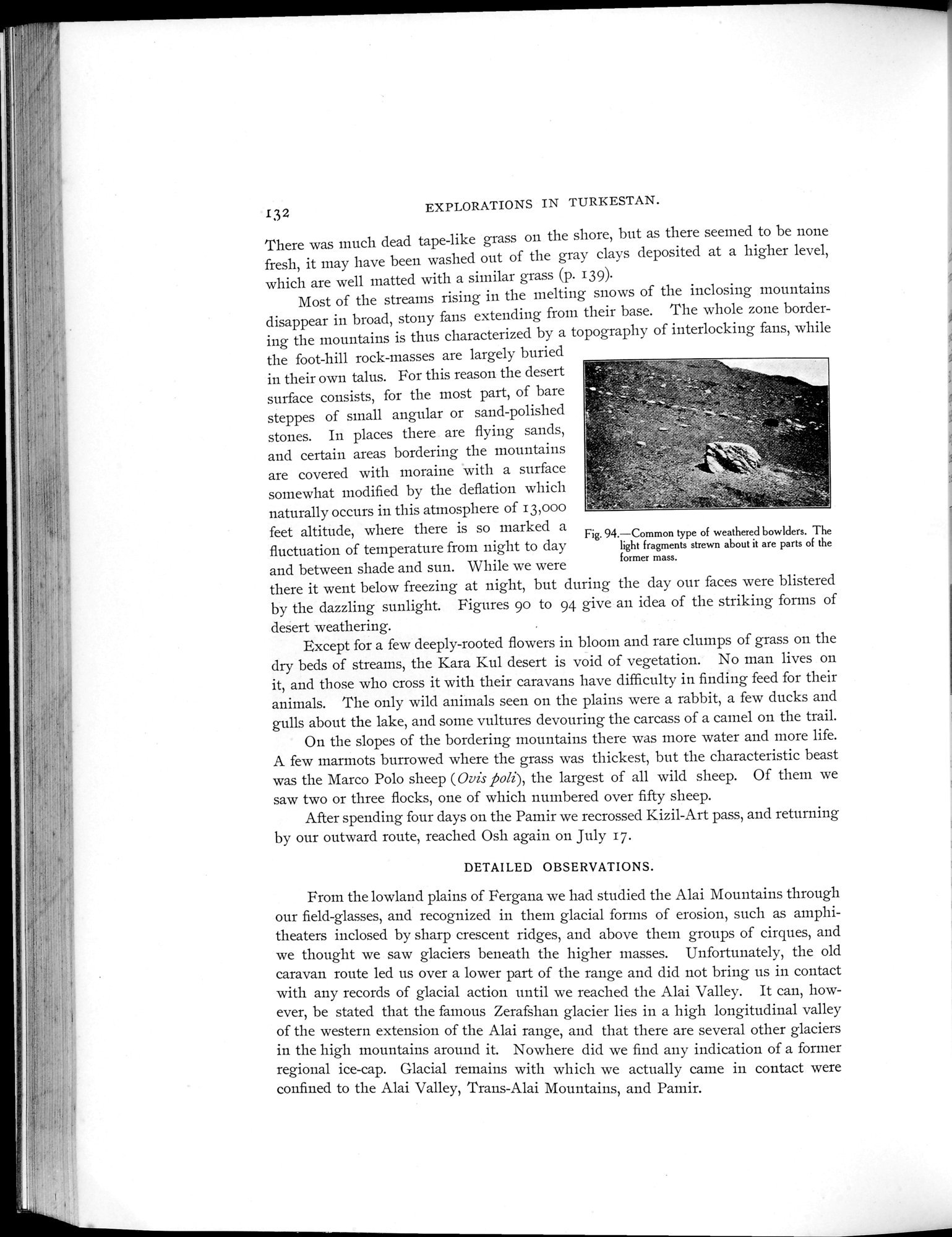 Explorations in Turkestan 1903 : vol.1 / 156 ページ（白黒高解像度画像）