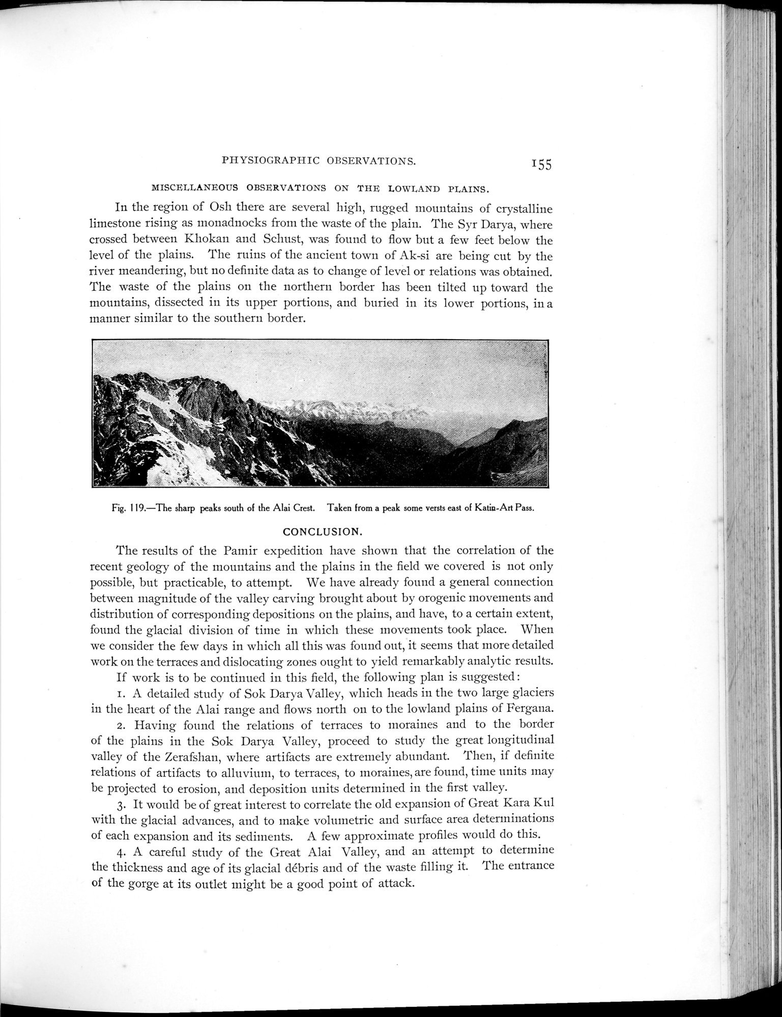 Explorations in Turkestan 1903 : vol.1 / 183 ページ（白黒高解像度画像）