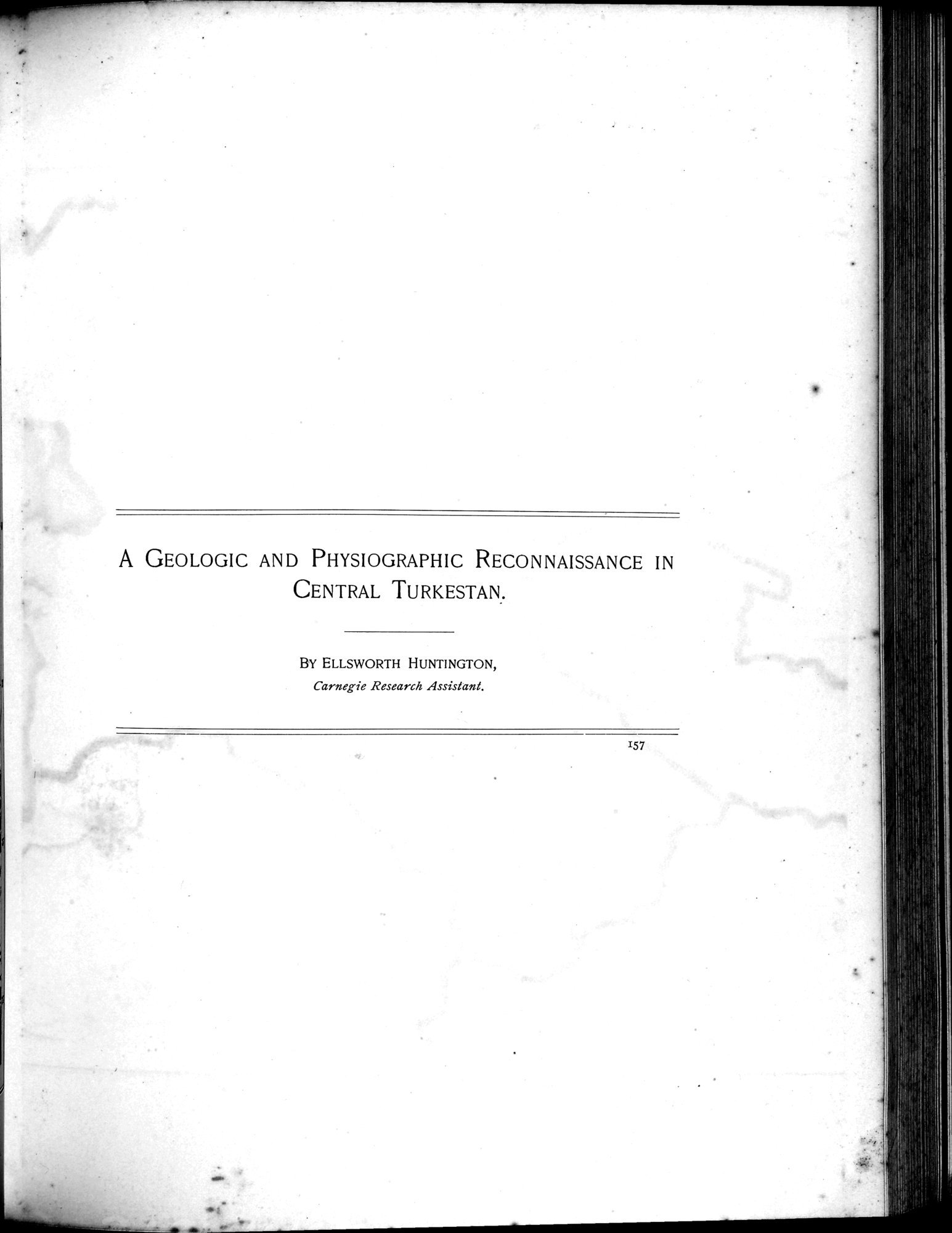 Explorations in Turkestan 1903 : vol.1 / 187 ページ（白黒高解像度画像）