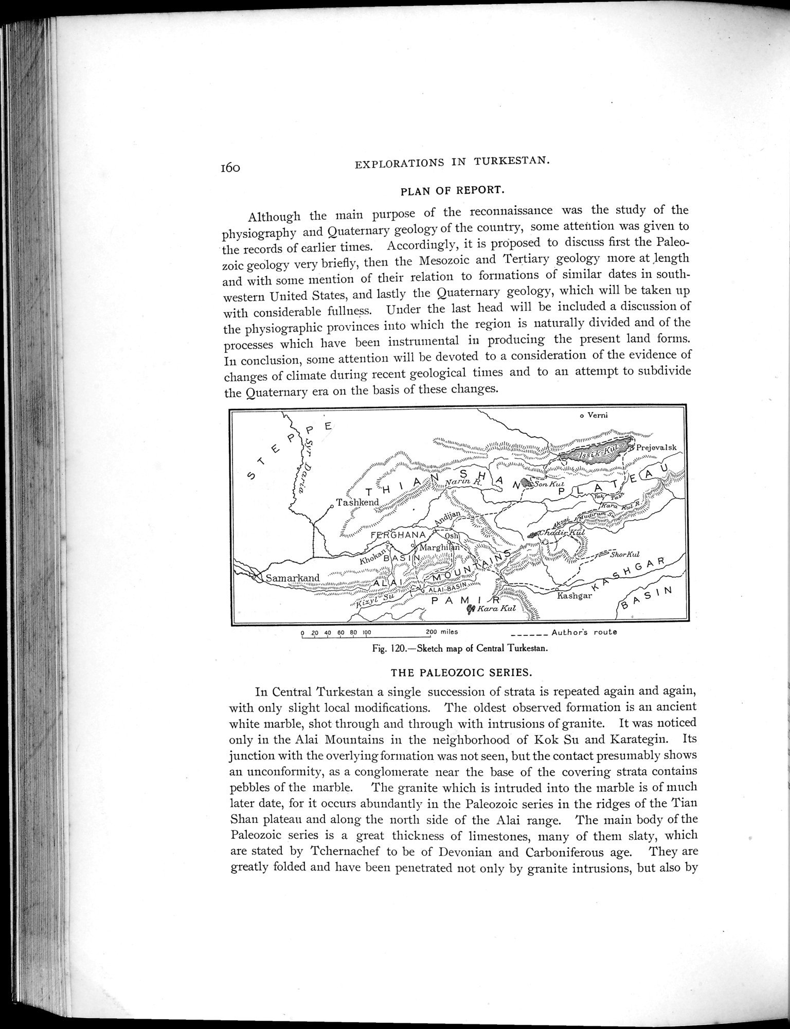 Explorations in Turkestan 1903 : vol.1 / 190 ページ（白黒高解像度画像）