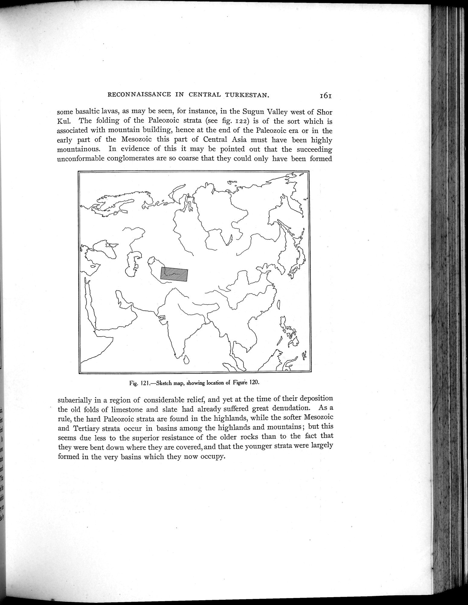 Explorations in Turkestan 1903 : vol.1 / 191 ページ（白黒高解像度画像）