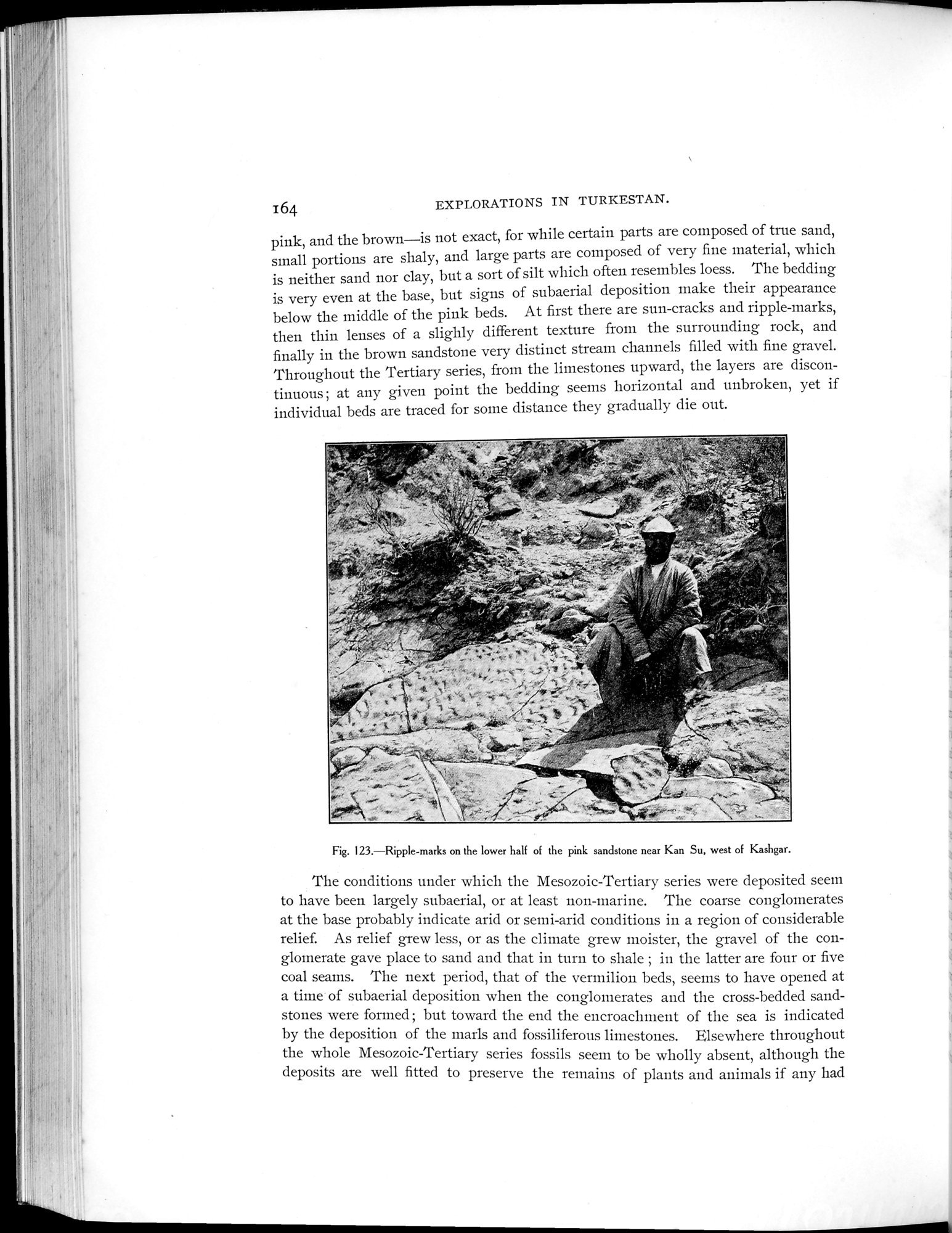Explorations in Turkestan 1903 : vol.1 / 194 ページ（白黒高解像度画像）