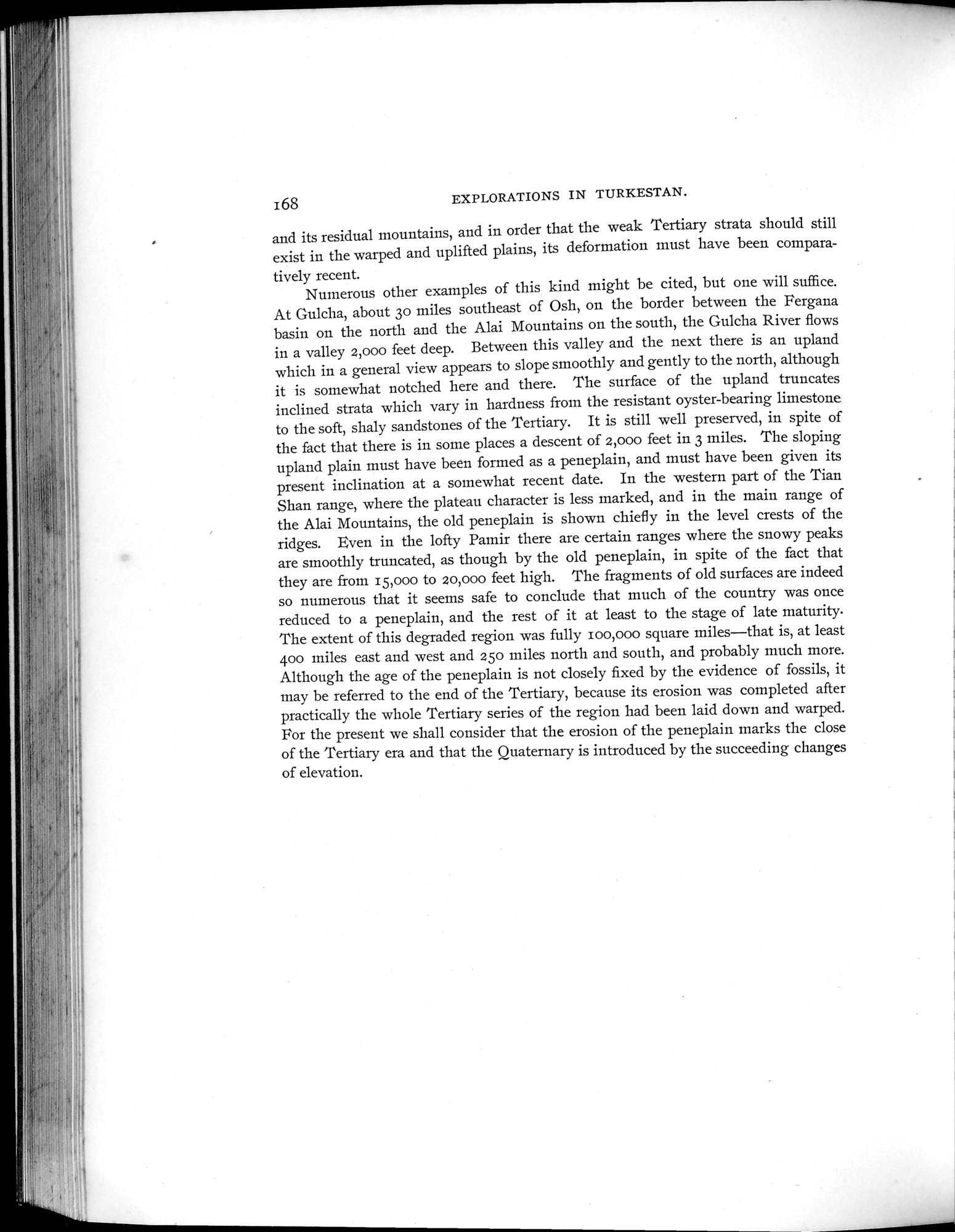 Explorations in Turkestan 1903 : vol.1 / 198 ページ（白黒高解像度画像）