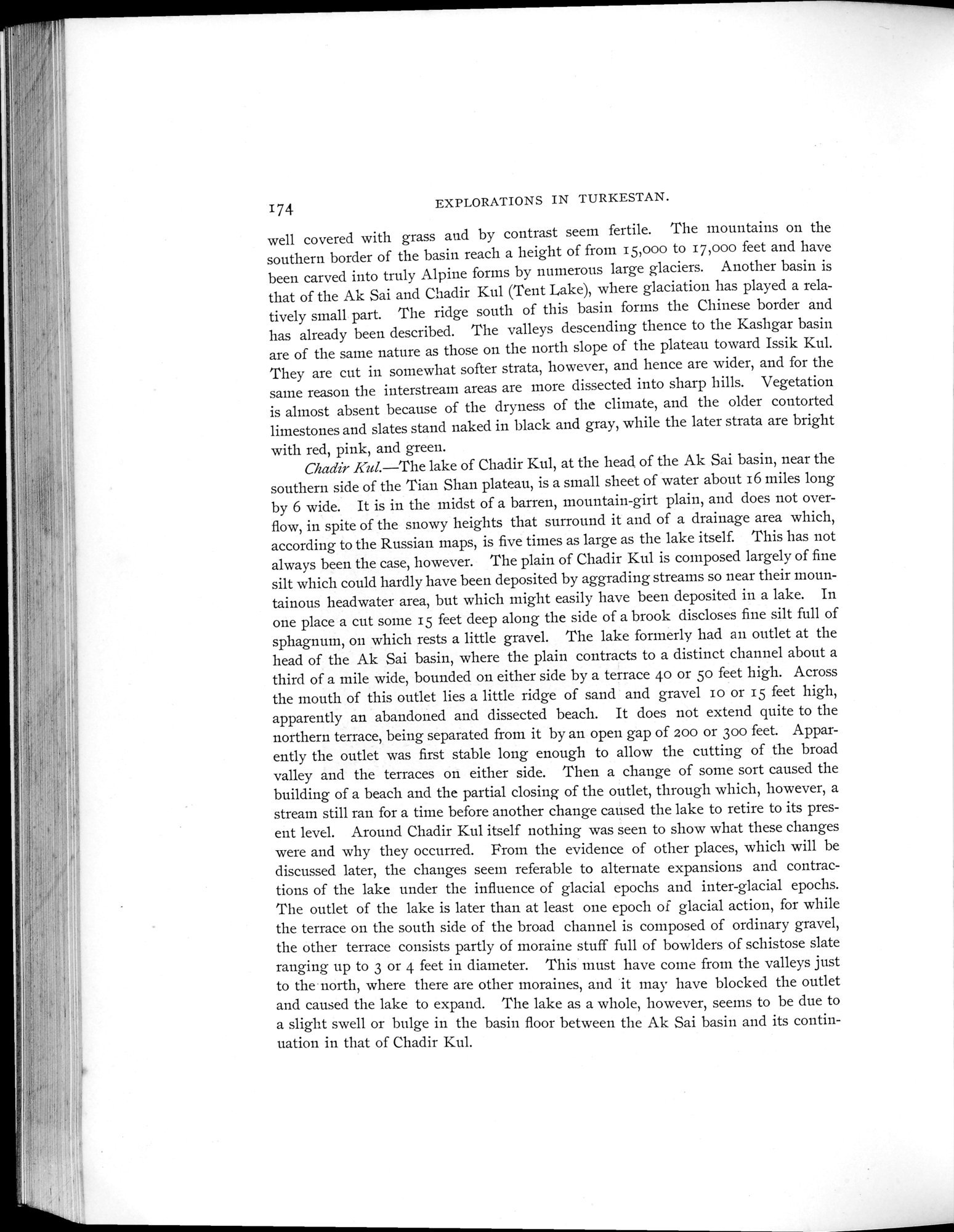 Explorations in Turkestan 1903 : vol.1 / 204 ページ（白黒高解像度画像）