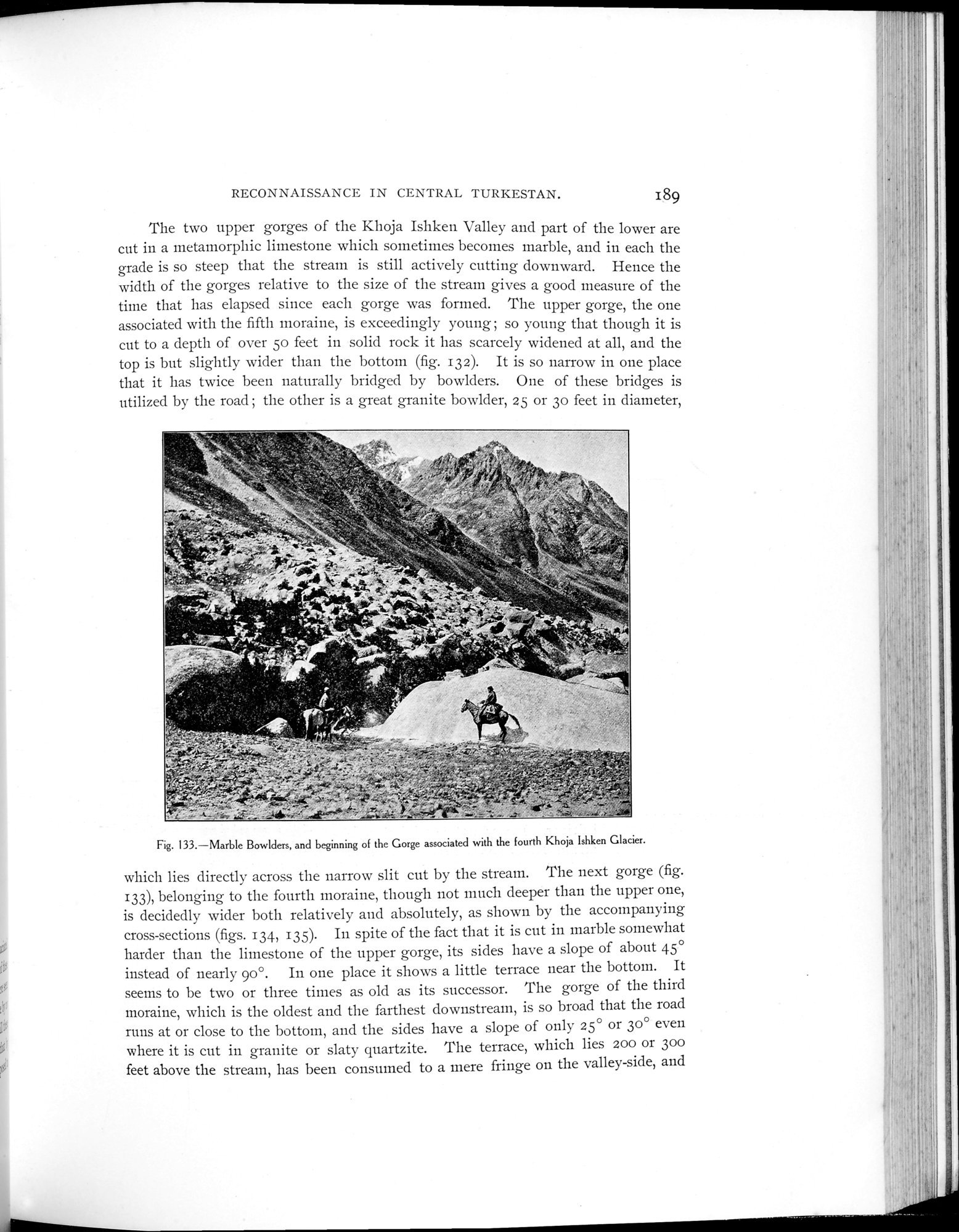 Explorations in Turkestan 1903 : vol.1 / 219 ページ（白黒高解像度画像）
