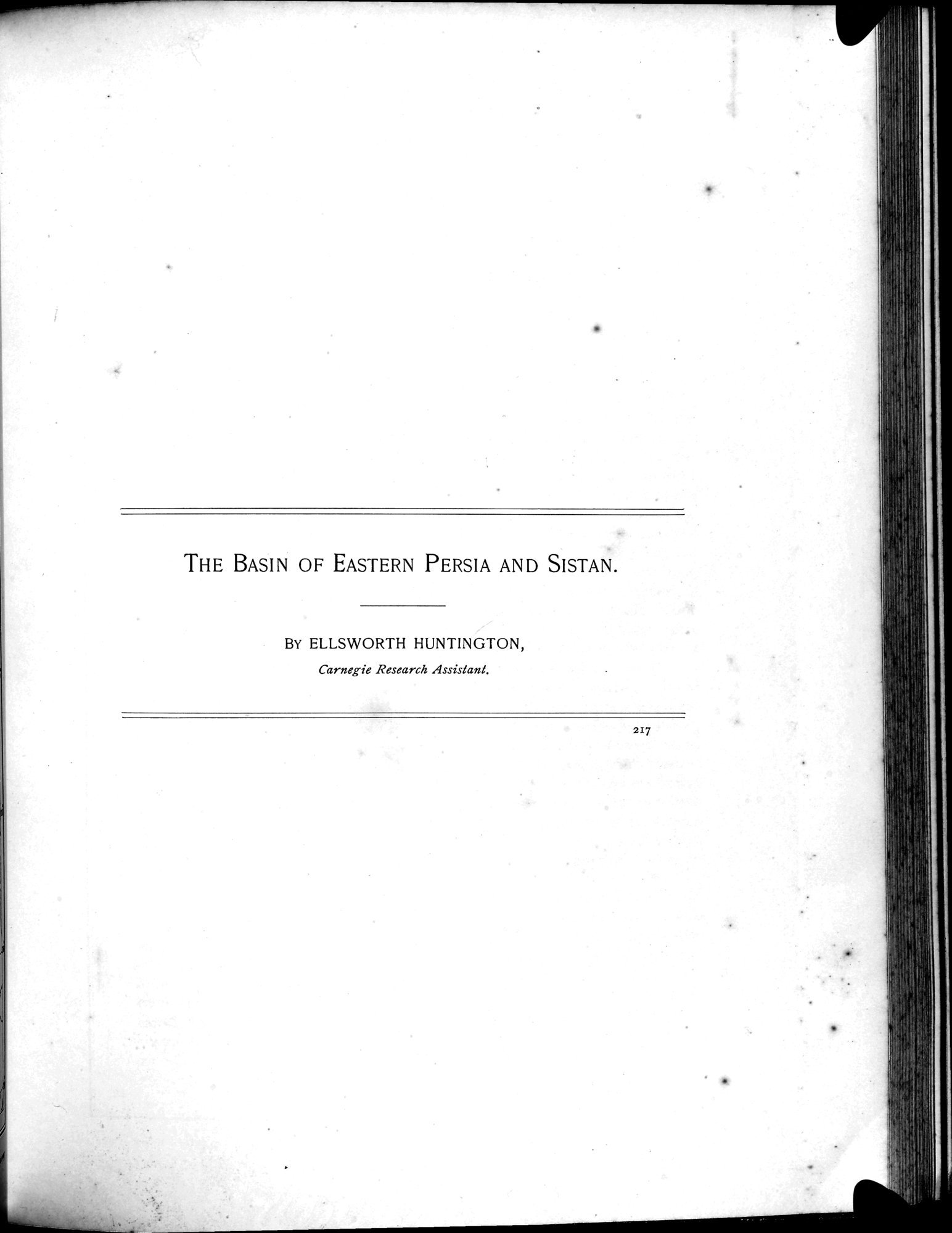 Explorations in Turkestan 1903 : vol.1 / 249 ページ（白黒高解像度画像）