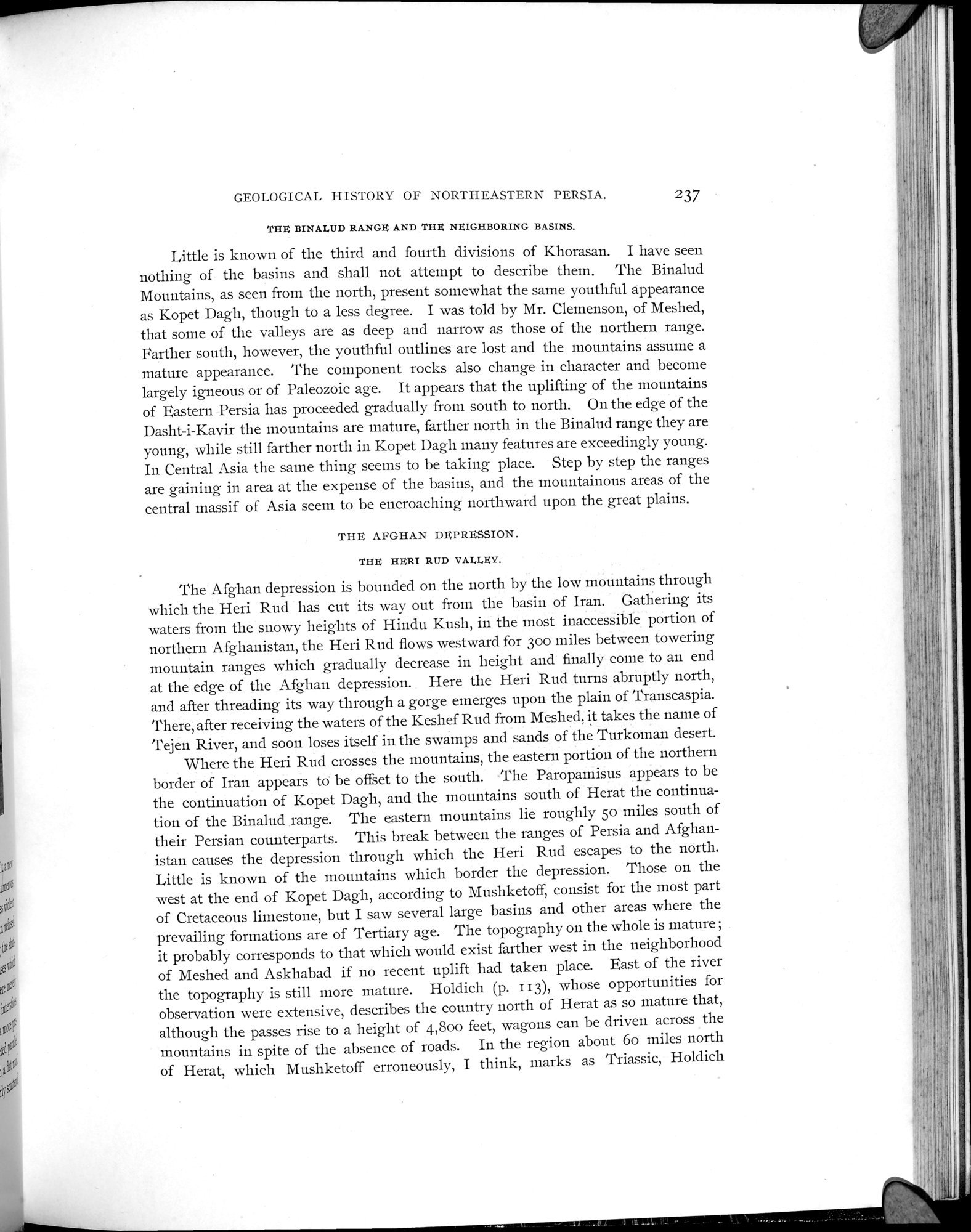 Explorations in Turkestan 1903 : vol.1 / 269 ページ（白黒高解像度画像）