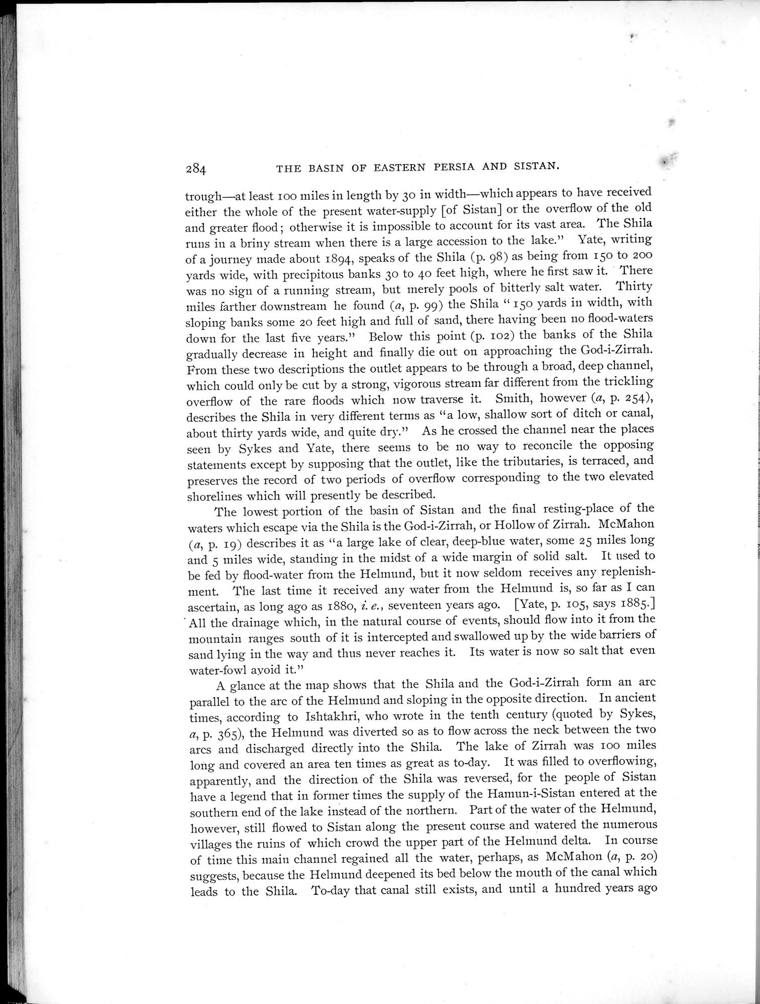 Explorations in Turkestan 1903 : vol.1 / 316 ページ（白黒高解像度画像）