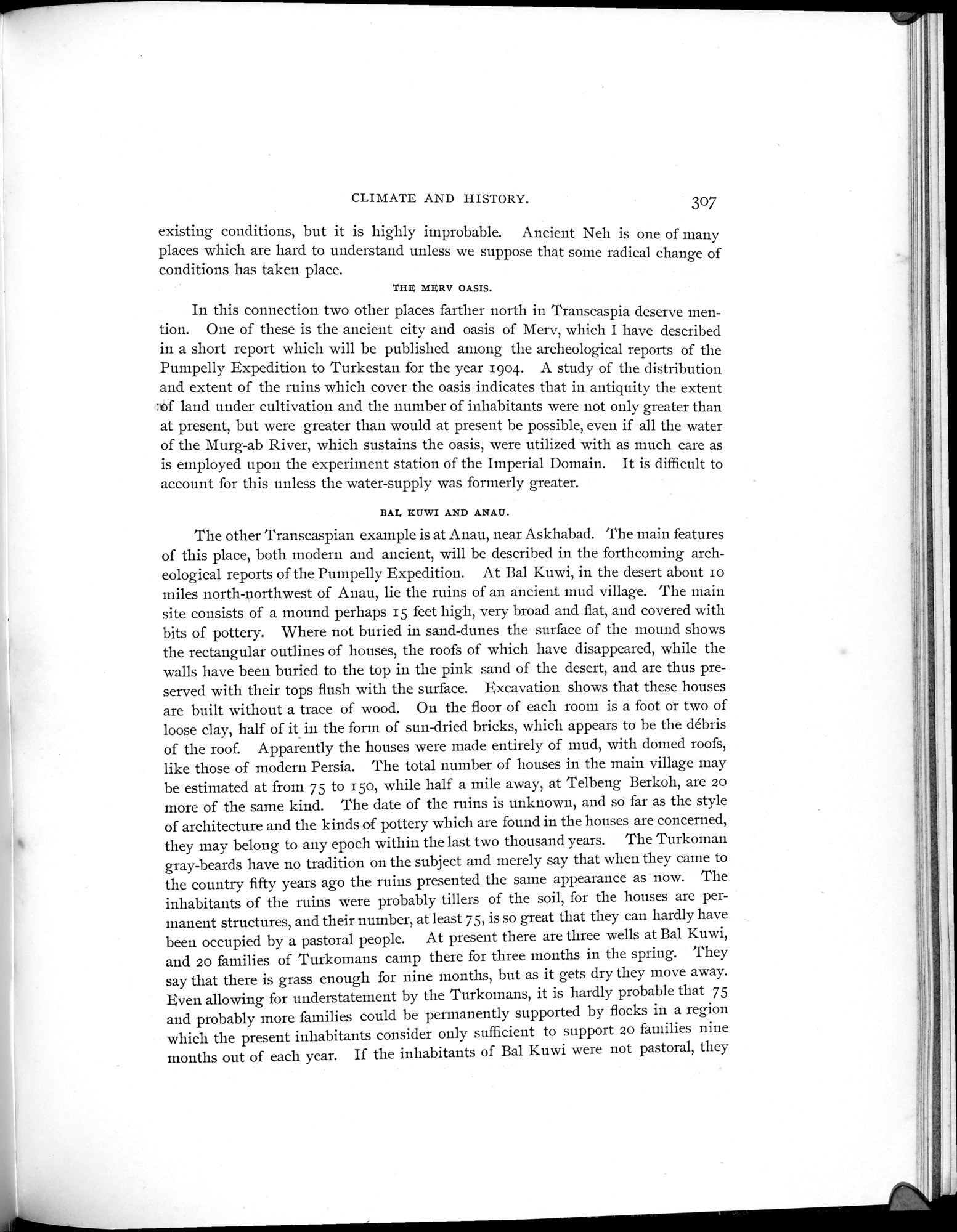 Explorations in Turkestan 1903 : vol.1 / 343 ページ（白黒高解像度画像）