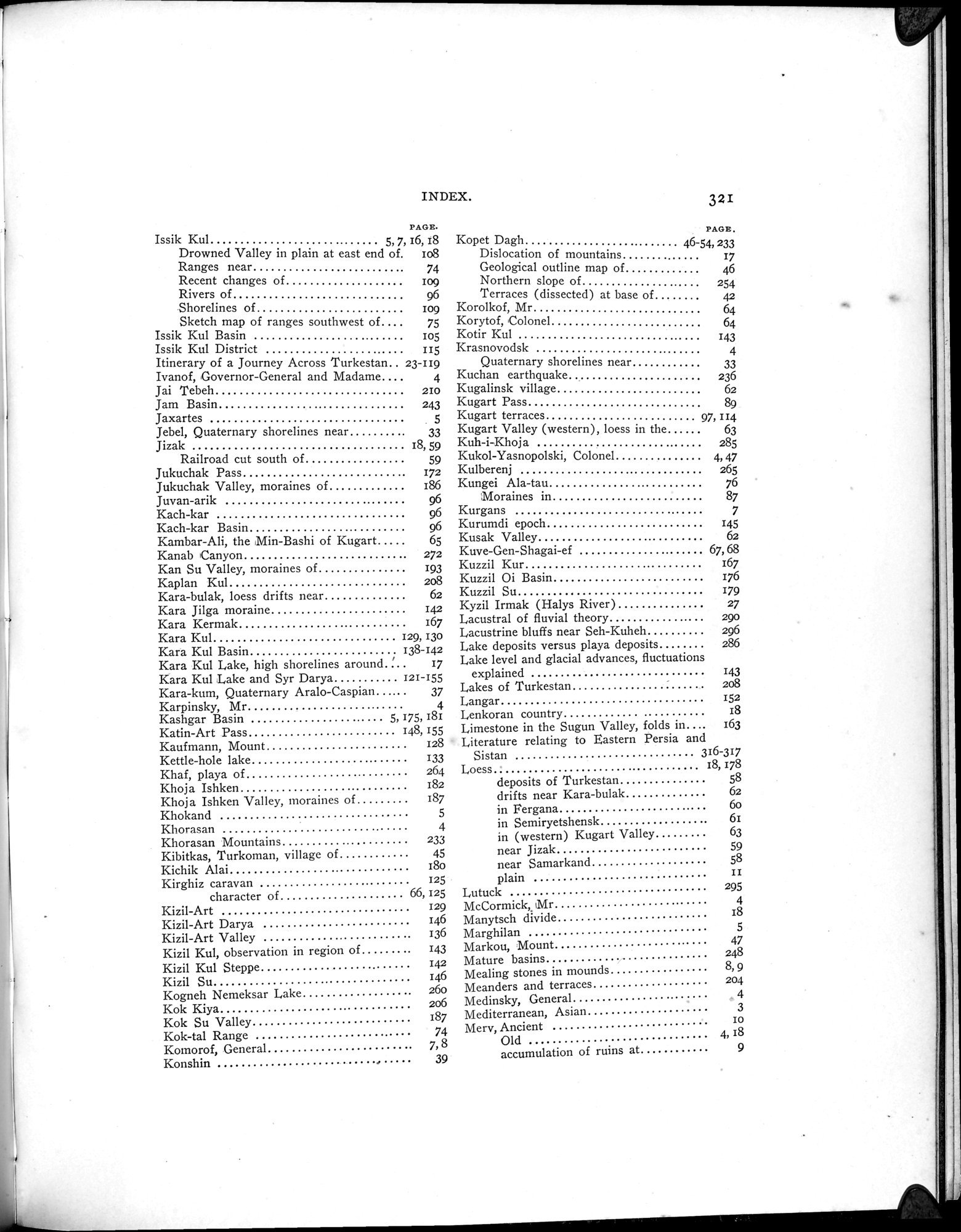 Explorations in Turkestan 1903 : vol.1 / 357 ページ（白黒高解像度画像）