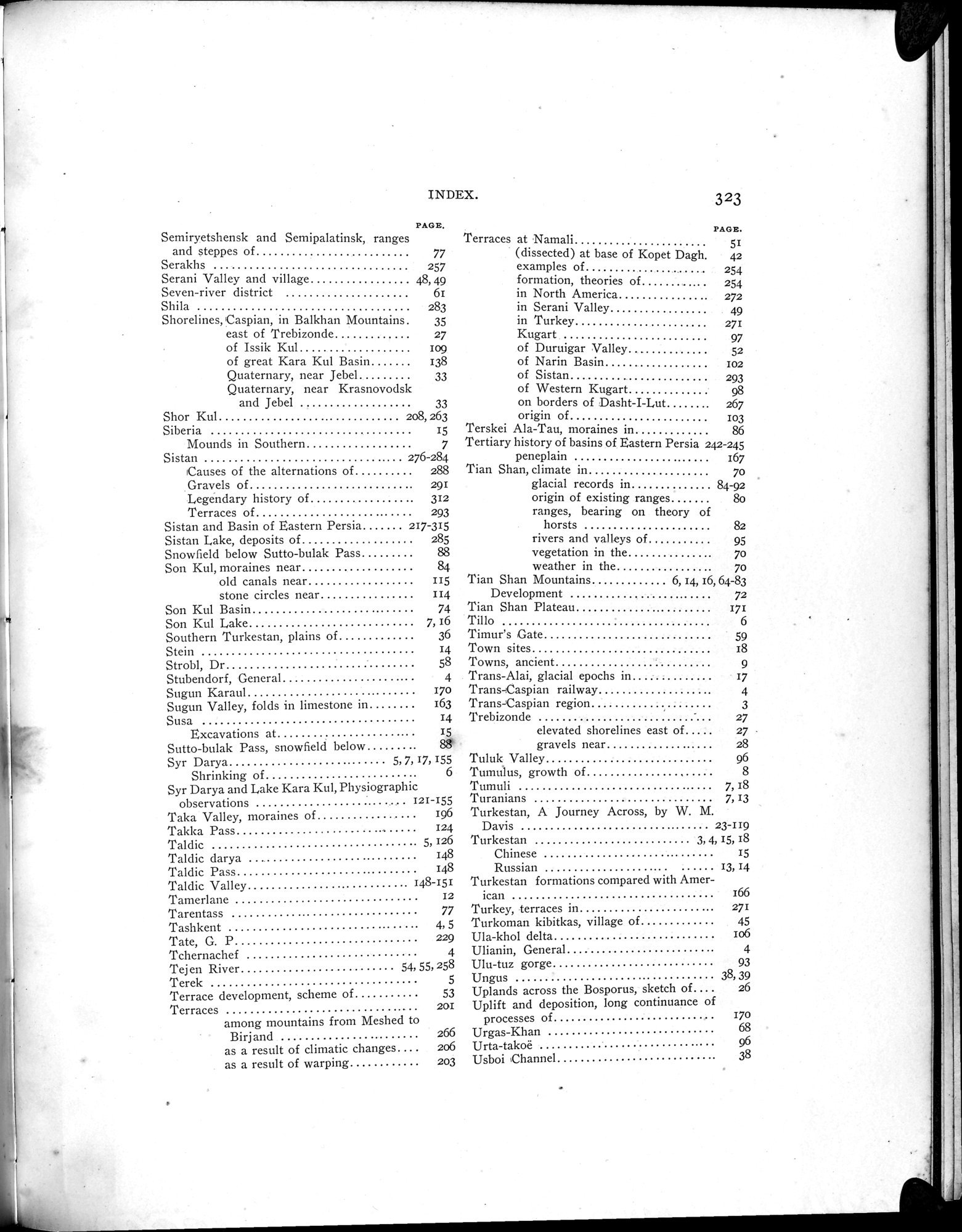 Explorations in Turkestan 1903 : vol.1 / 359 ページ（白黒高解像度画像）