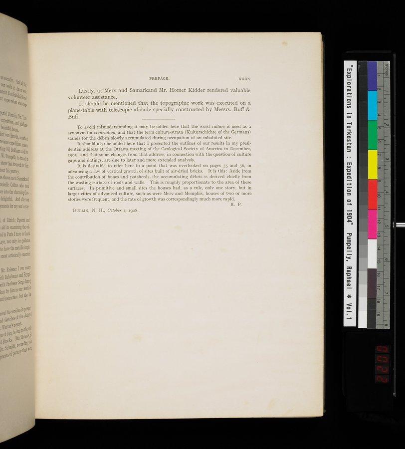 Explorations in Turkestan : Expedition of 1904 : vol.1 / 43 ページ（カラー画像）