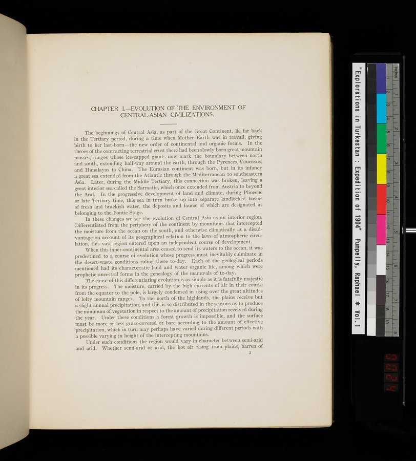 Explorations in Turkestan : Expedition of 1904 : vol.1 / 47 ページ（カラー画像）