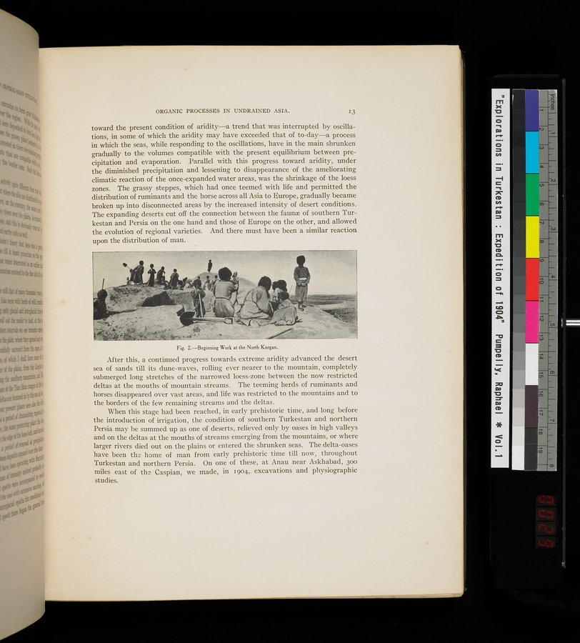 Explorations in Turkestan : Expedition of 1904 : vol.1 / 57 ページ（カラー画像）
