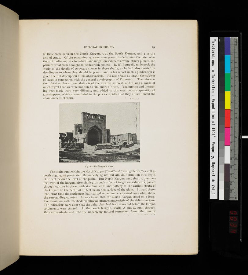 Explorations in Turkestan : Expedition of 1904 : vol.1 / 67 ページ（カラー画像）