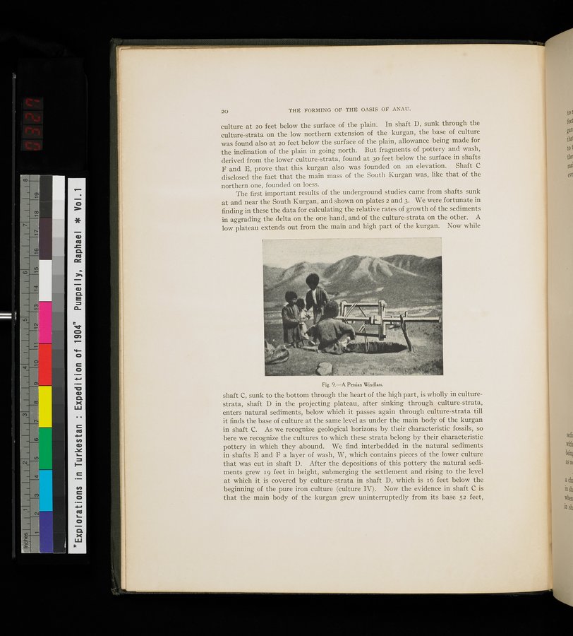 Explorations in Turkestan : Expedition of 1904 : vol.1 / 68 ページ（カラー画像）