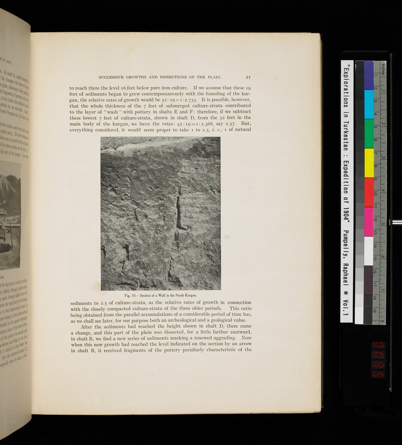 Explorations in Turkestan : Expedition of 1904 : vol.1 / 69 ページ（カラー画像）