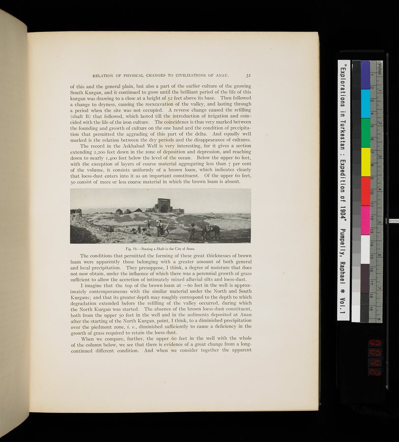 Explorations in Turkestan : Expedition of 1904 : vol.1 / 83 ページ（カラー画像）