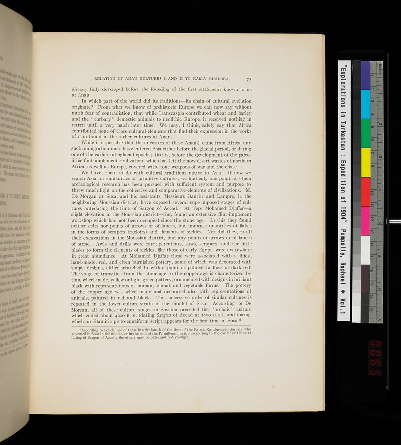 Explorations in Turkestan : Expedition of 1904 : vol.1 / 129 ページ（カラー画像）