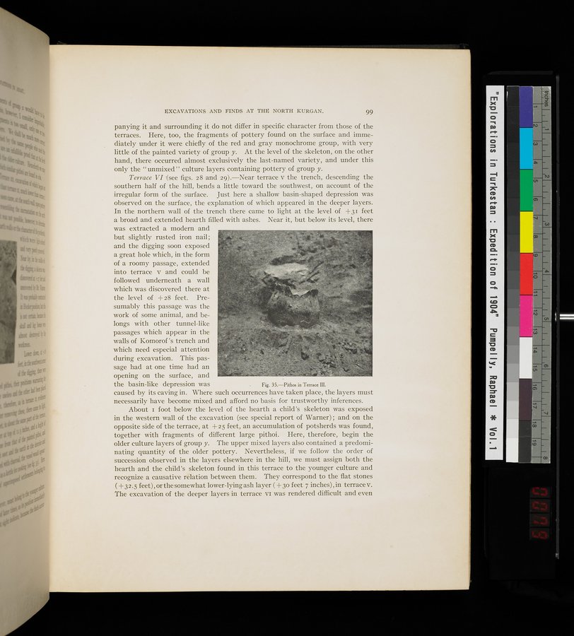 Explorations in Turkestan : Expedition of 1904 : vol.1 / 157 ページ（カラー画像）