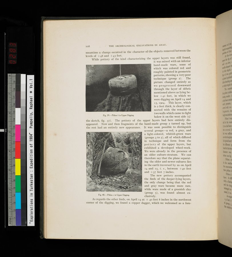 Explorations in Turkestan : Expedition of 1904 : vol.1 / 172 ページ（カラー画像）